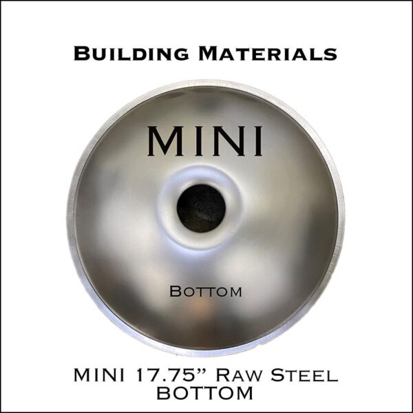17.75” Raw Steel Bottom
