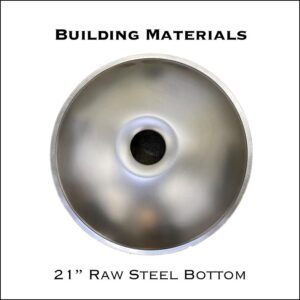 21” Raw Steel Bottom